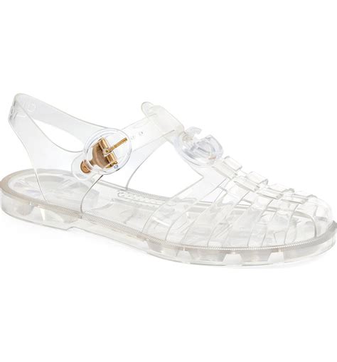 gucci jelly sandals nordstrom|latest style for Gucci sandals.